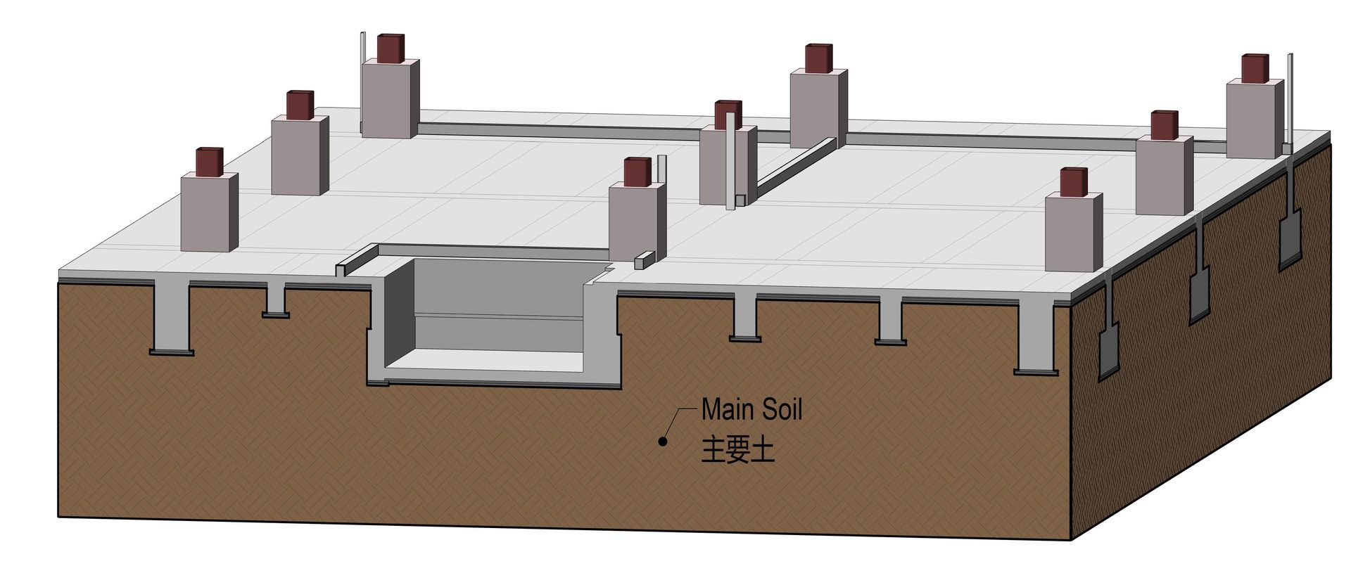 1+-+3D+View+-+MFLP+6+Main+Soil+-+Backfill+-+Conc+(1F)
